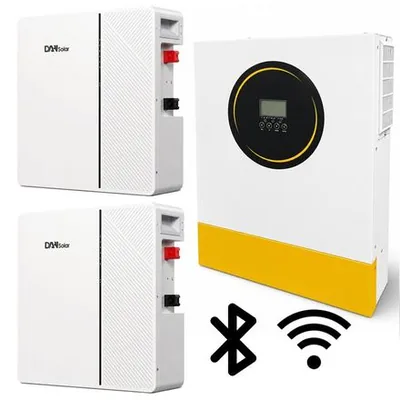 Комплект 11 кВт Комплект Гібридний інвертор Anenji з Wi-Fi + 2 акумулятора DAH Solar 51.2V 100Ah, BMS, Bluetooth для резервного живлення — купити в Україні | VERTEA