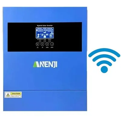 4.2 кВт Інвертор гібридний Anenji Wi-Fi 24 В, струм заряду 100 А, для АКБ — купити в Україні | VERTEA