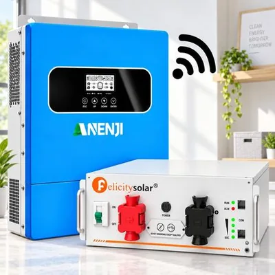 Комплект 11 кВт LiFePO4 Felicity Комплект резервного живлення: інвертор Anenji + 51,2V/100Ah акумулятор FLA48100UG1 для квартири, офісу — купити в Україні | VERTEA