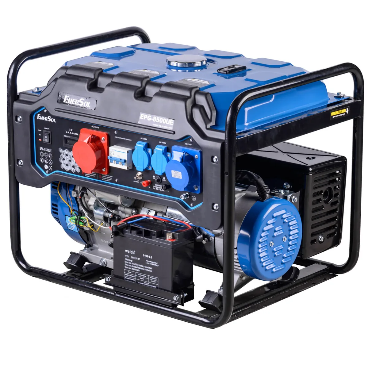Генератор бензиновий EnerSol EPG-8500UE — фото 2